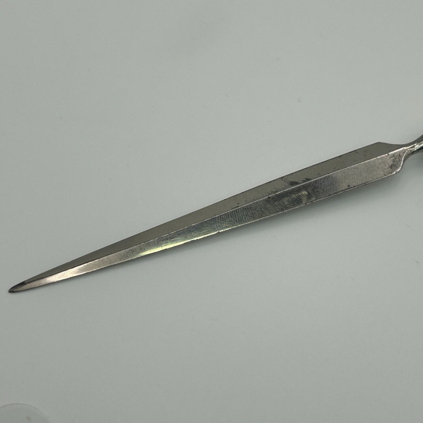 Antique Letter Opener Sterling Silver Decorative/Floral Handle