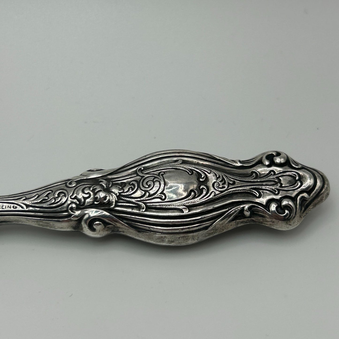 Antique Letter Opener Sterling Silver Decorative/Floral Handle
