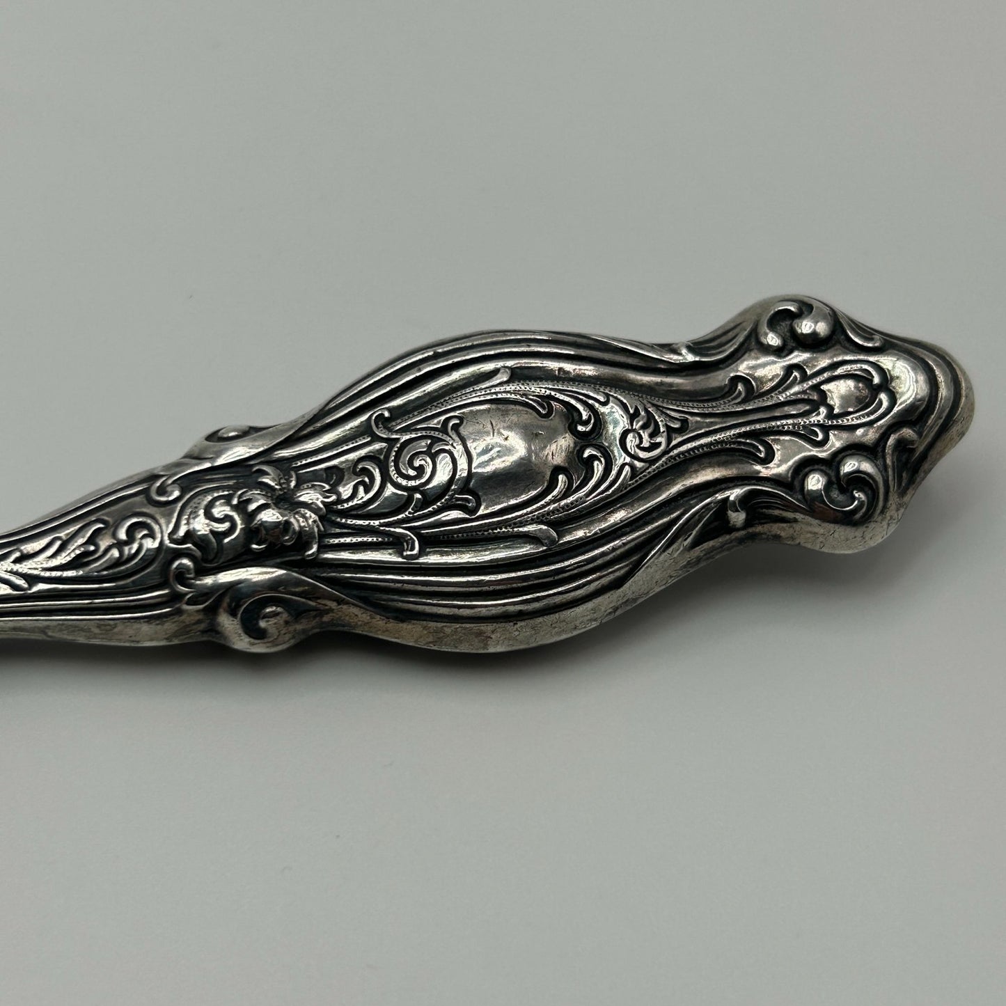 Antique Letter Opener Sterling Silver Decorative/Floral Handle