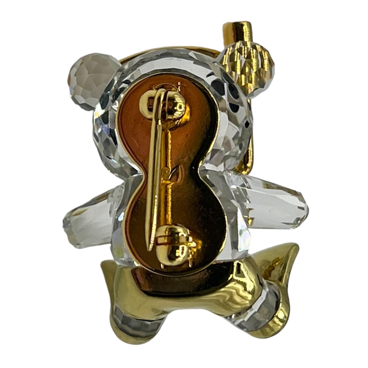 Vintage Swarovski Crystal Memories Accessories Diver Teddy Bear Brooch 220119