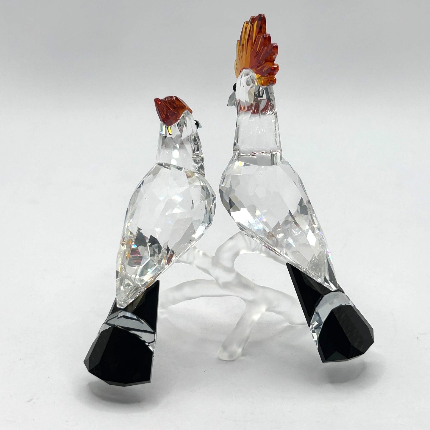 Swarovski Crystal 925080 Hoopoes on Branch w 1 Box & COA - No Stickers