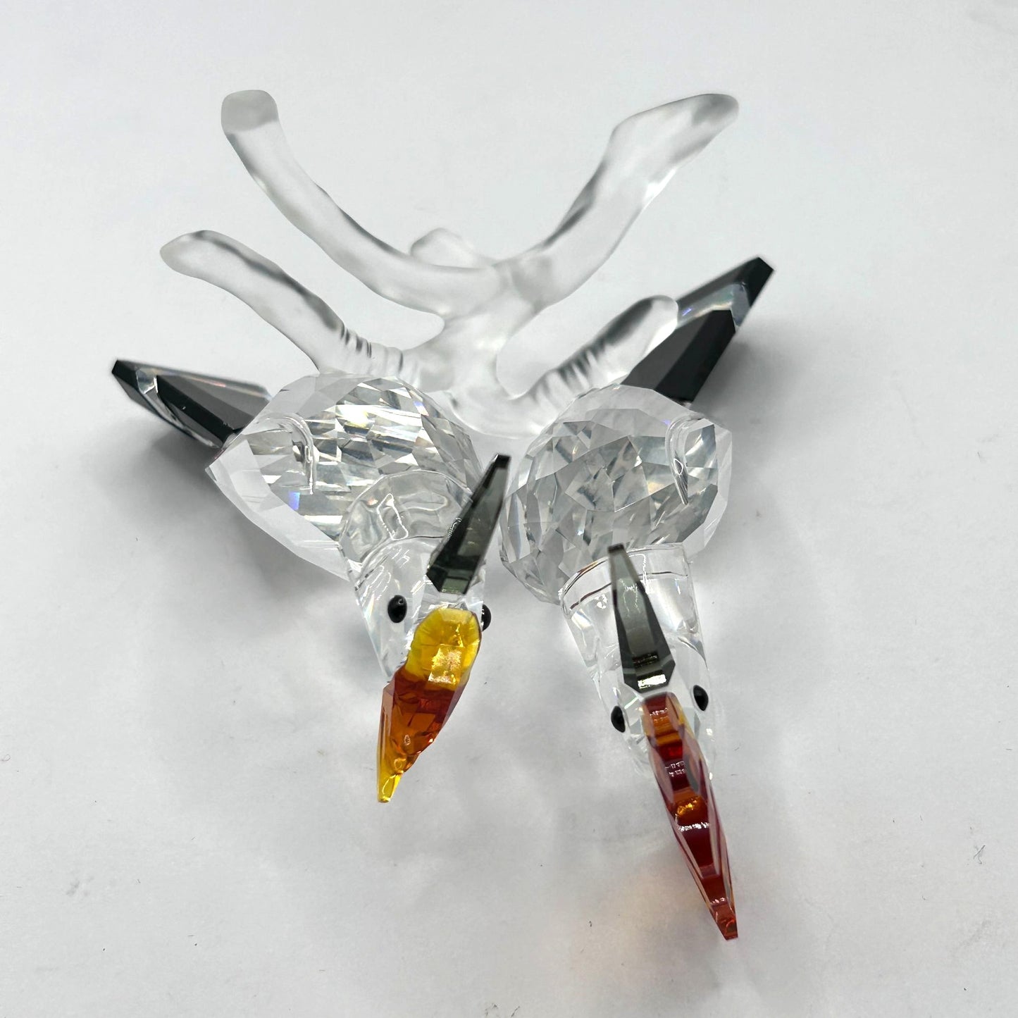 Swarovski Crystal 925080 Hoopoes on Branch w 1 Box & COA - No Stickers