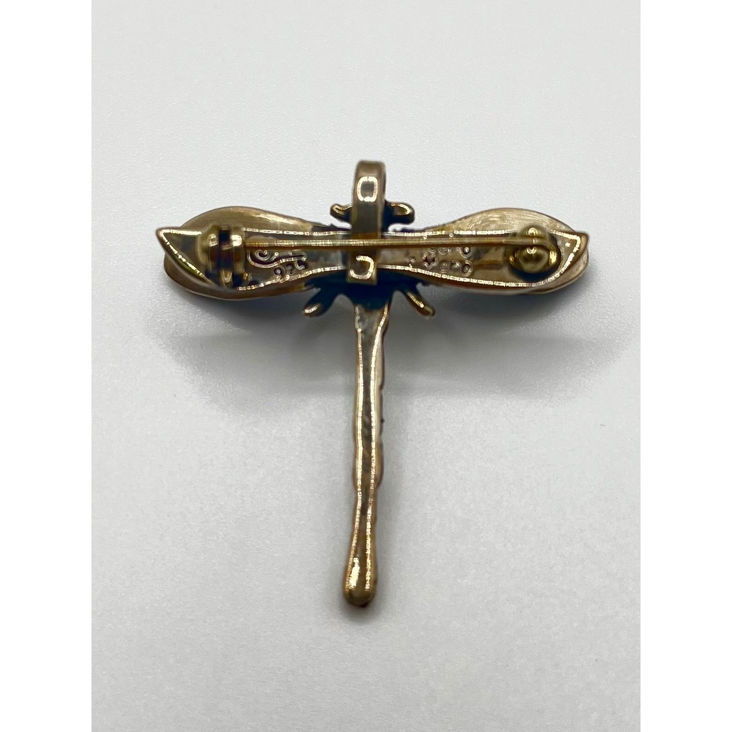 Manuel Porcayo Figueroa 925 Sterling Silver Hecho a Mano Dragonfly Brooch Pin