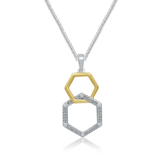 MARVEL Universe Fine Jewelry The Wasp - 18" Pendant Necklace 925 Sterling Silver
