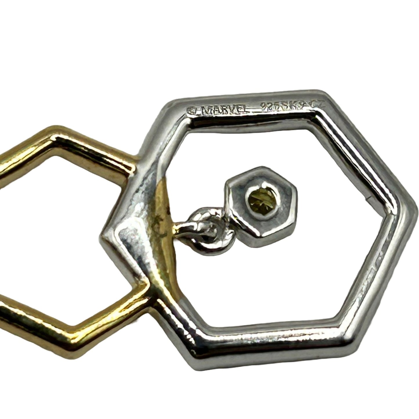 MARVEL Universe Fine Jewelry The Wasp - 18" Pendant Necklace 925 Sterling Silver