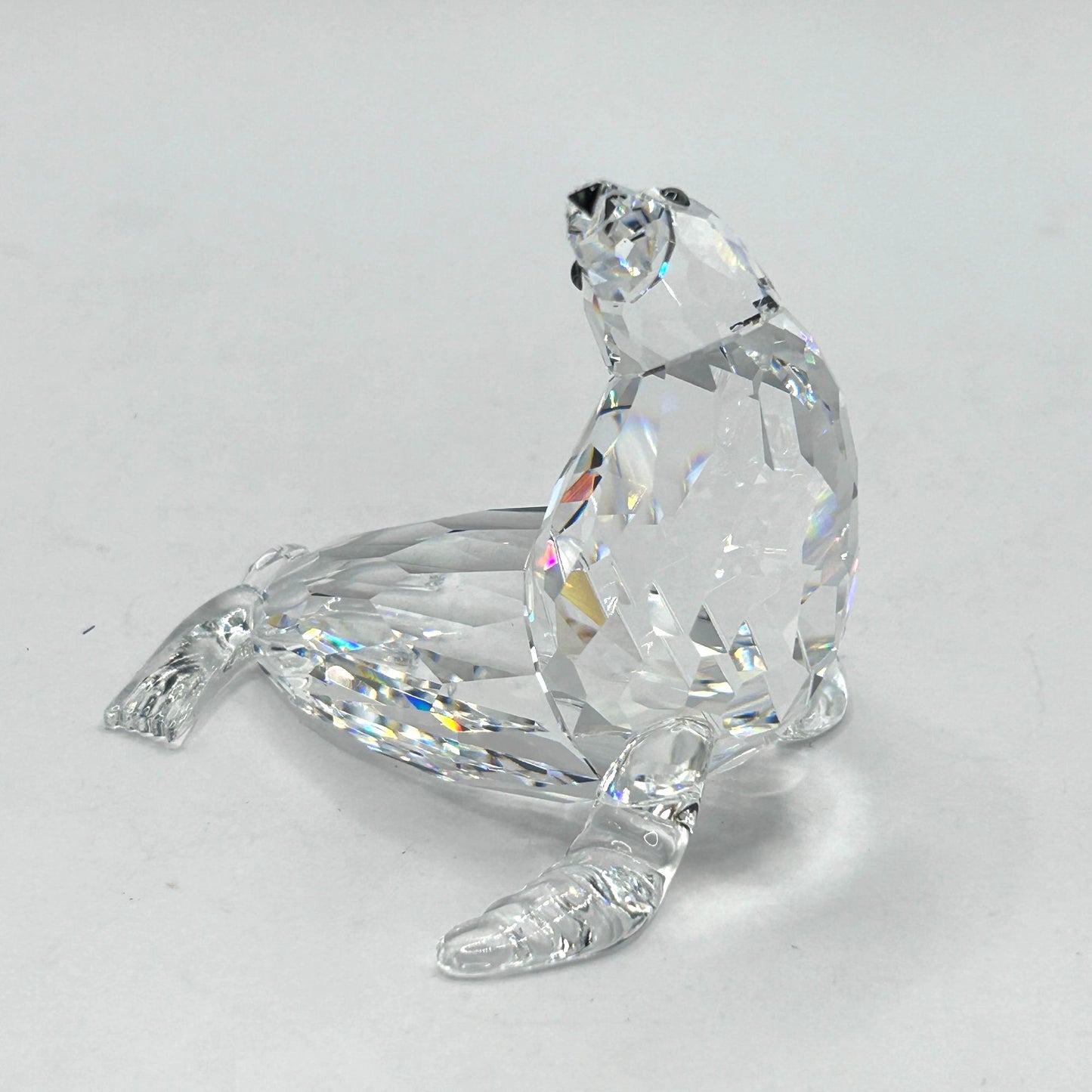 Swarovski Crystal 679592 Mother Sea Lion In Box With Certificate