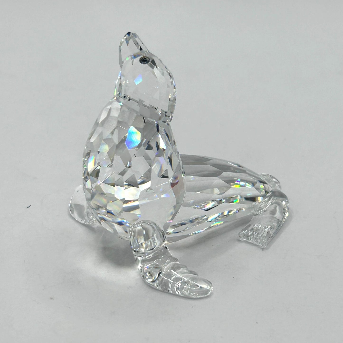 Swarovski Crystal 679592 Mother Sea Lion In Box With Certificate