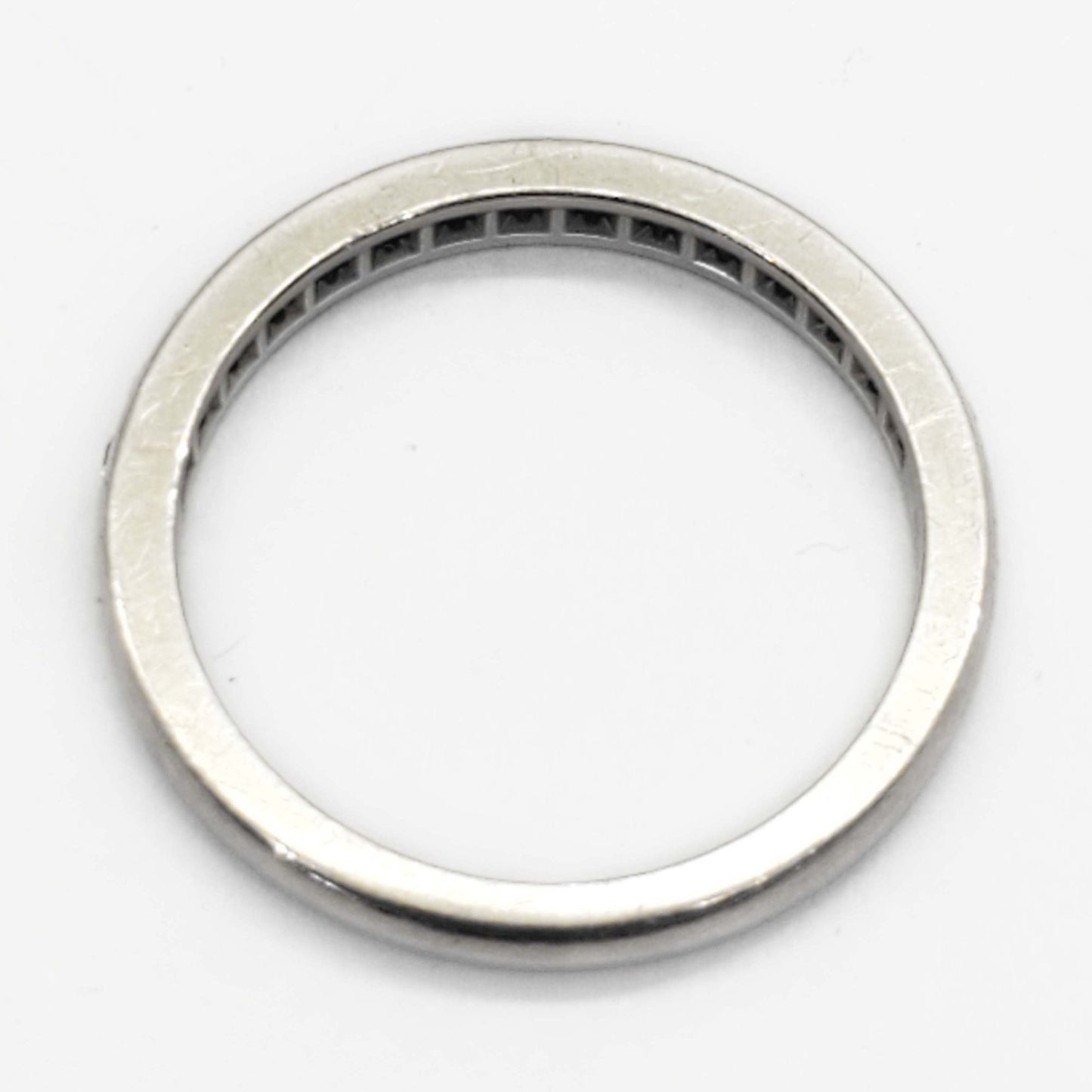 Tiffany & Co Tiffany Setting 0.21 ctw Diamond Wedding Band Platinum Size 5.5