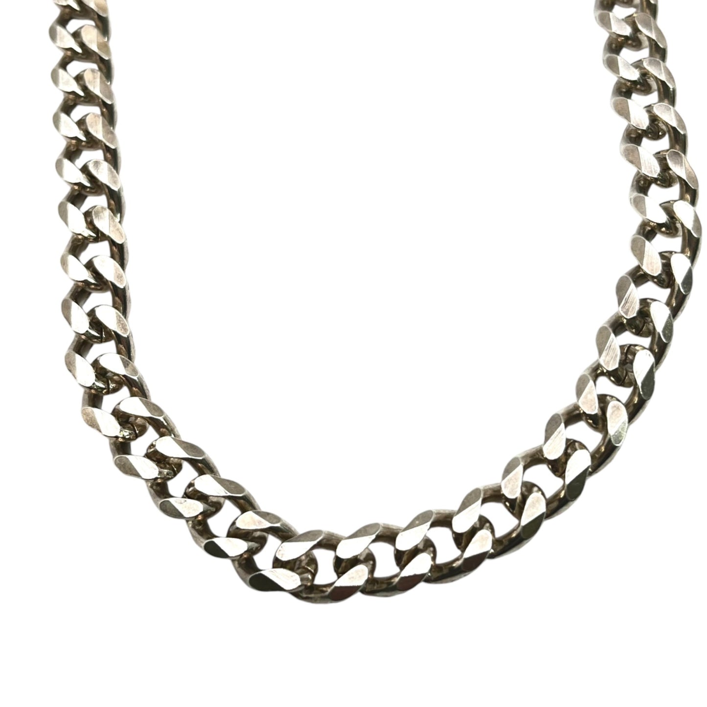 925 Sterling Silver Men's Curb Chain Necklace 20 Inch 6mm Classic