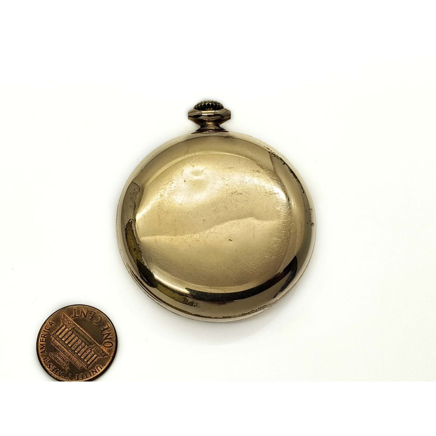 Vintage Hamilton 992 Double Roller Pocket Watch 16s 21 Jewels 10k Gold Filled