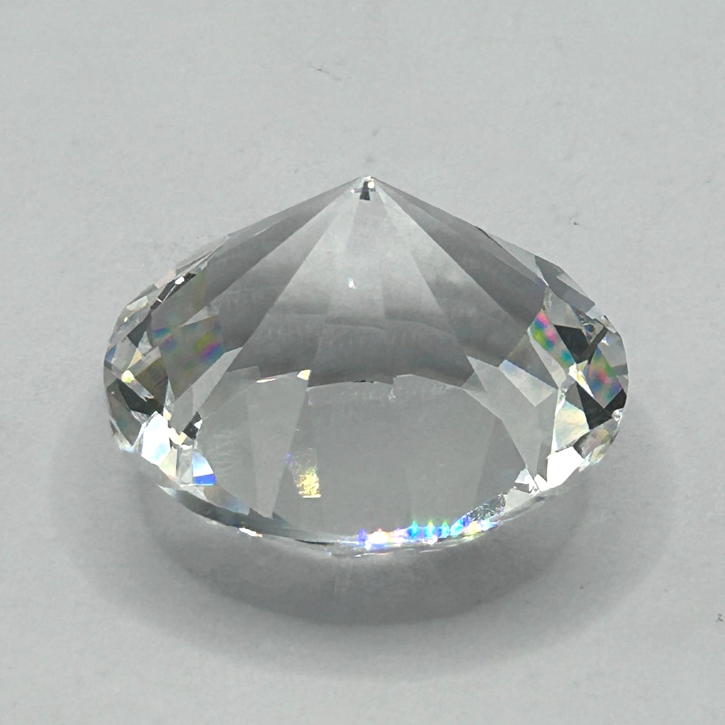 Swarovski Crystal Society A 9100 NR 000 325 Round Diamond Paperweight In Box
