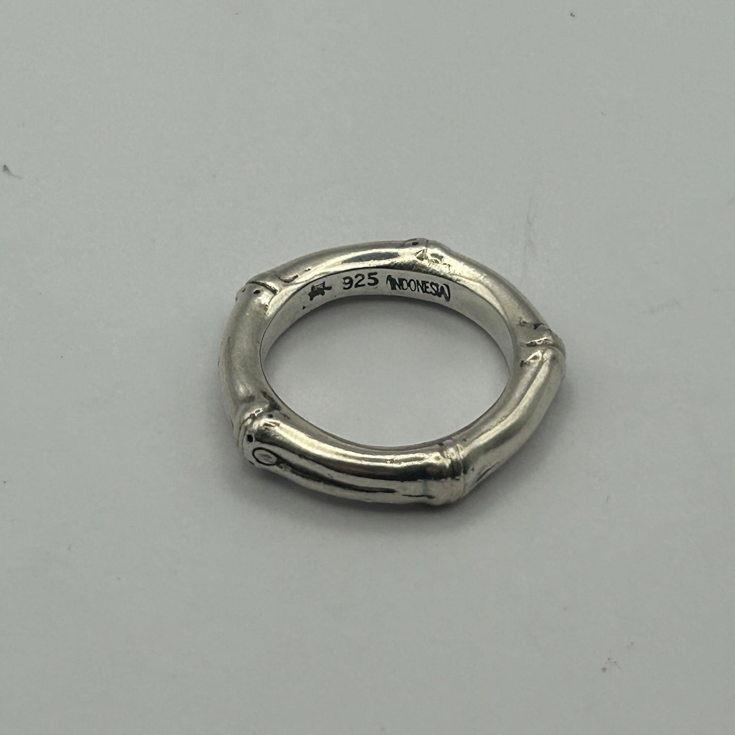John Hardy Bamboo Band Sterling Silver - Size 7