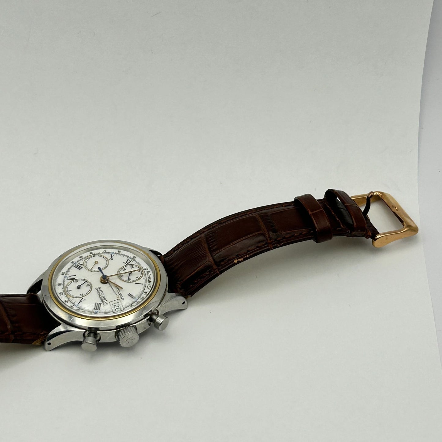 Hamilton 9940A Swiss Watch 38mm Automatic Chronograph Men's Watch