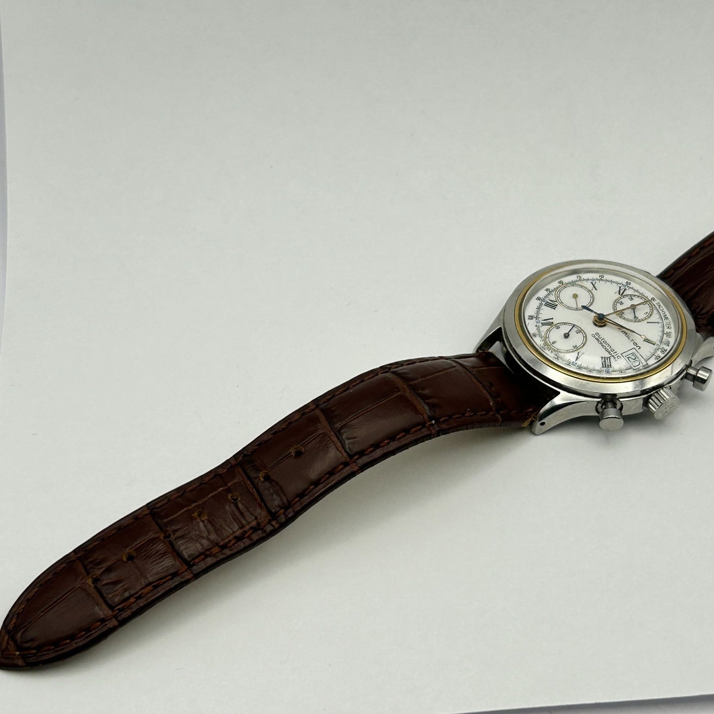 Hamilton 9940A Swiss Watch 38mm Automatic Chronograph Men's Watch