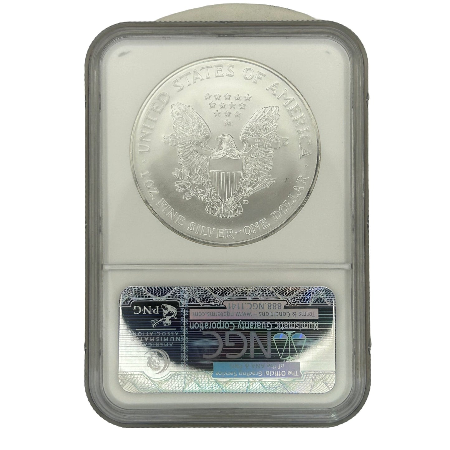 2007 American Silver Eagle $1 Coin NGC MS-69 Early Releases 3447050-298