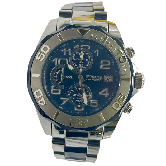 Invicta Pro Diver Blue Dial Two-tone Stainless Steel Chronograph Mens Watch 1251