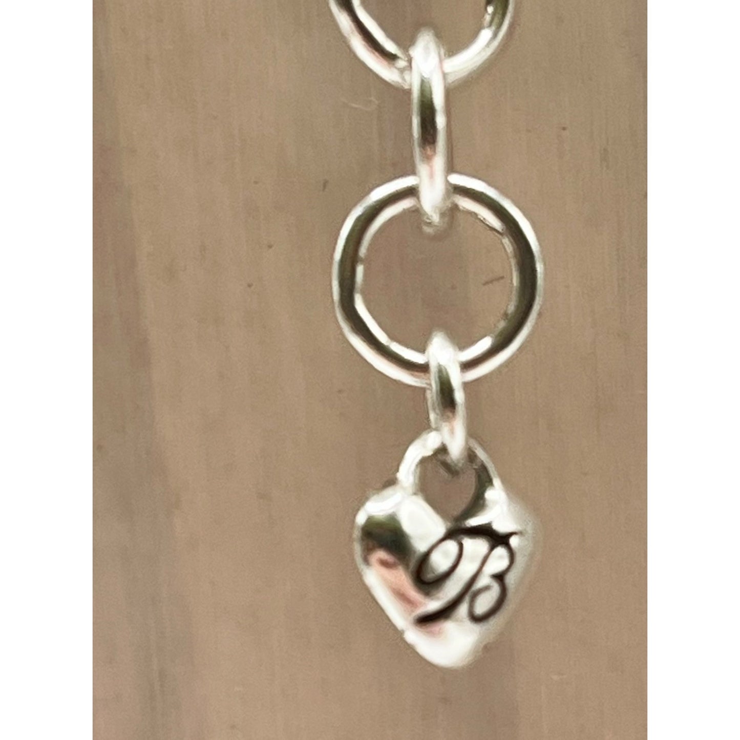 Brighton Charming World For Charms Beads Silver Tone Heart Necklace