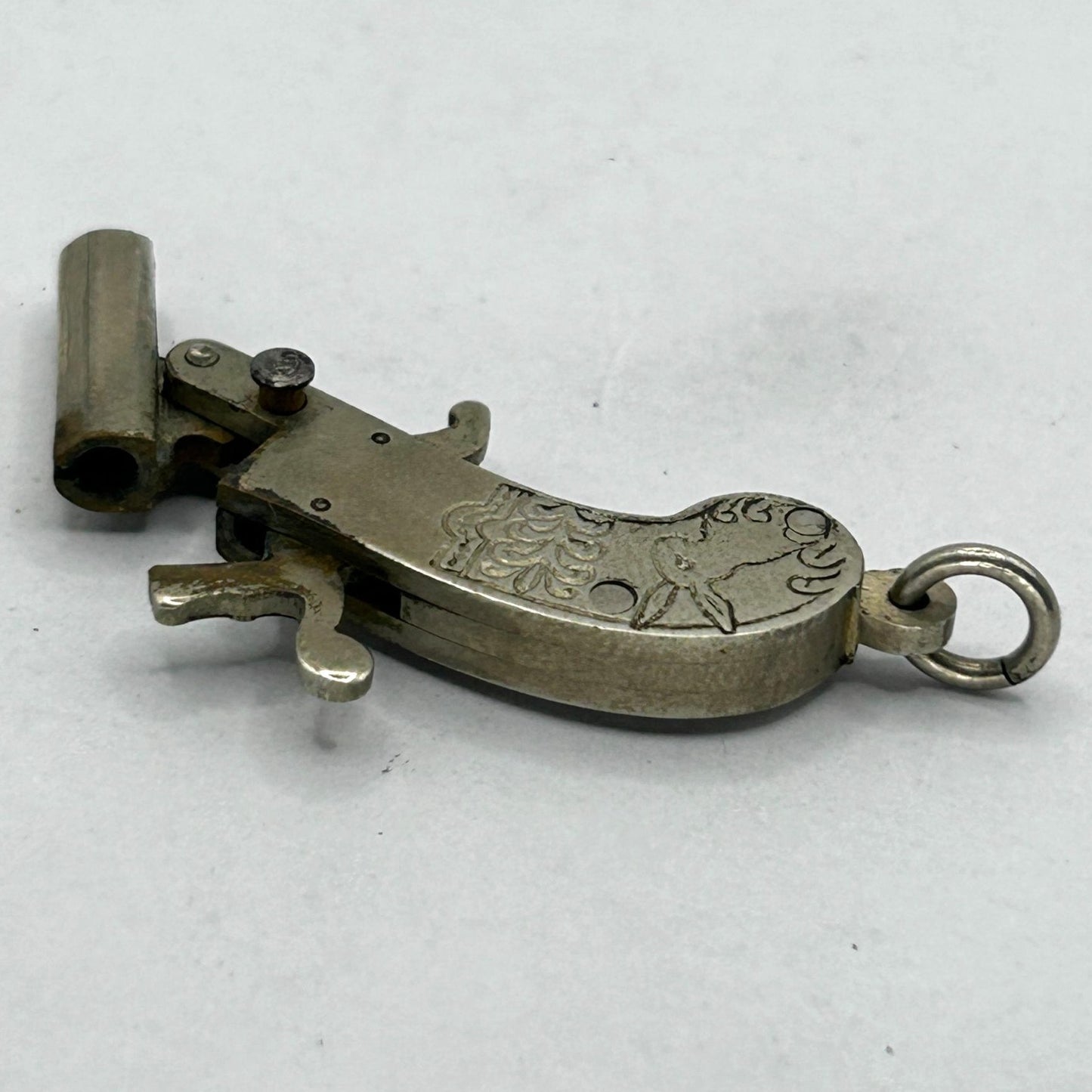 Original Berloque Pistölchen Miniature Toy Pistol Cap Gun with Box