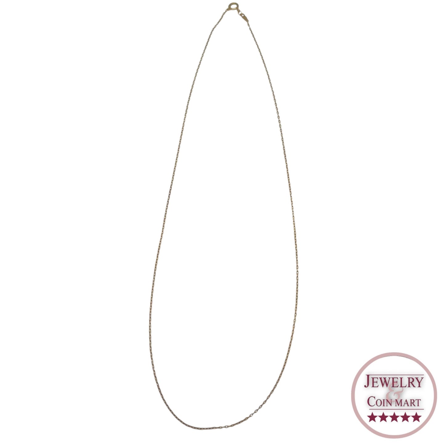 Sterling Silver Gold Layered Simple Thin Chain Link Necklace Dainty Minimalist