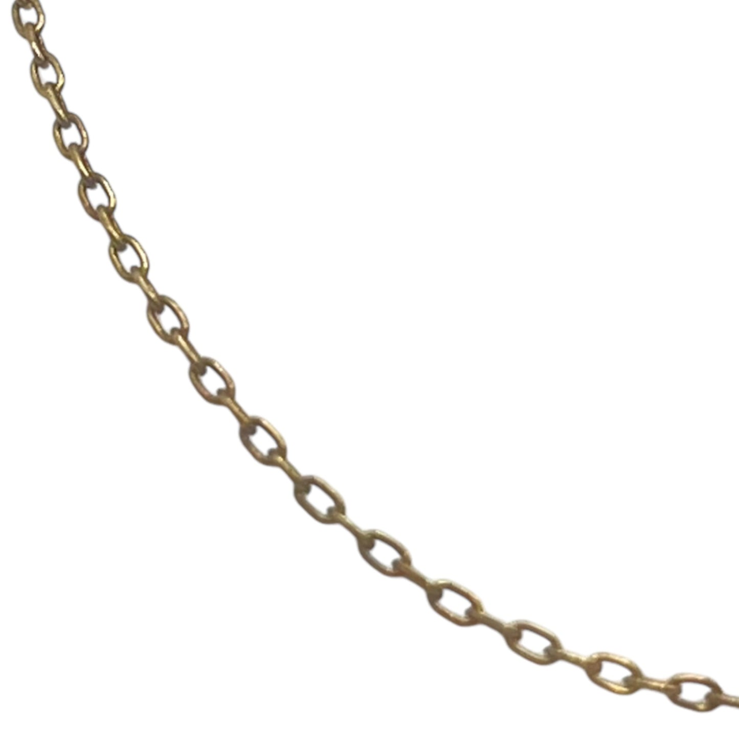 Sterling Silver Gold Layered Simple Thin Chain Link Necklace Dainty Minimalist