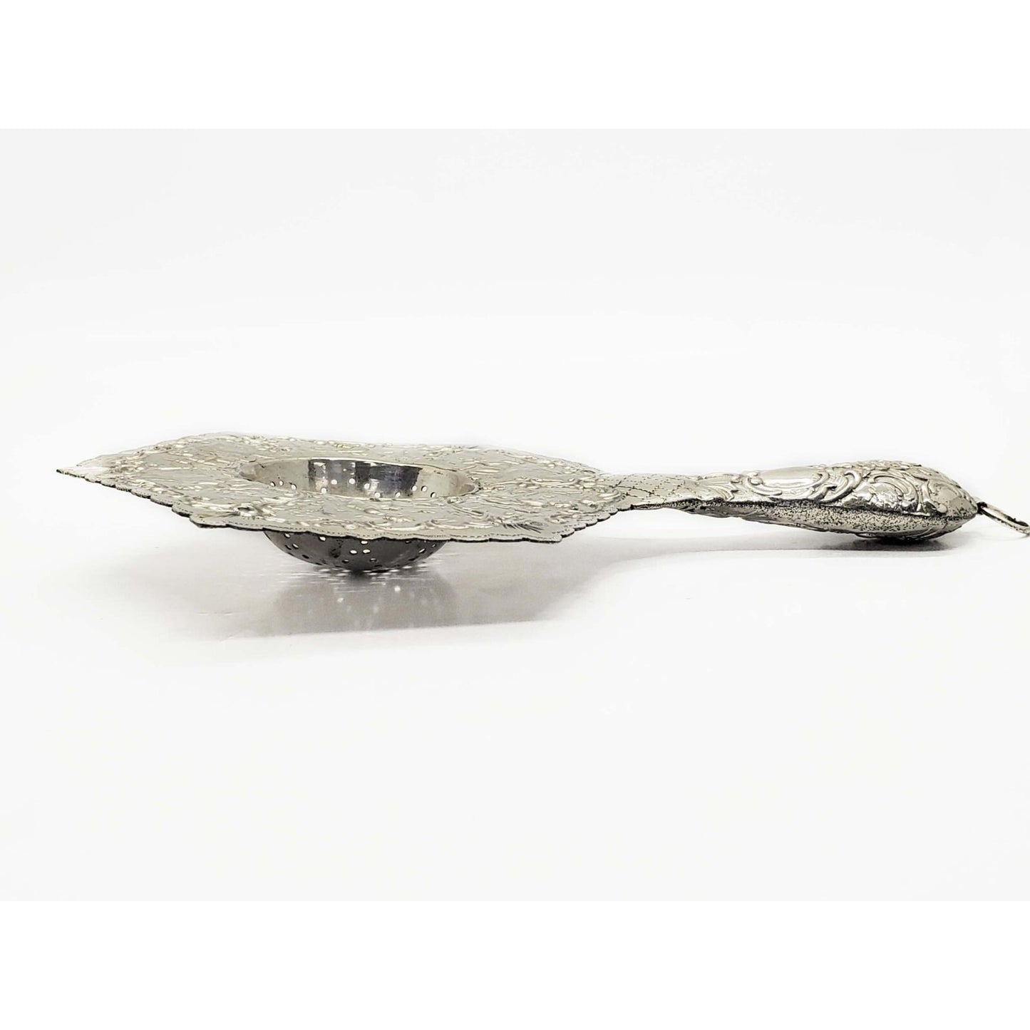 Antique Hexagon Tea Strainer 860 Silver