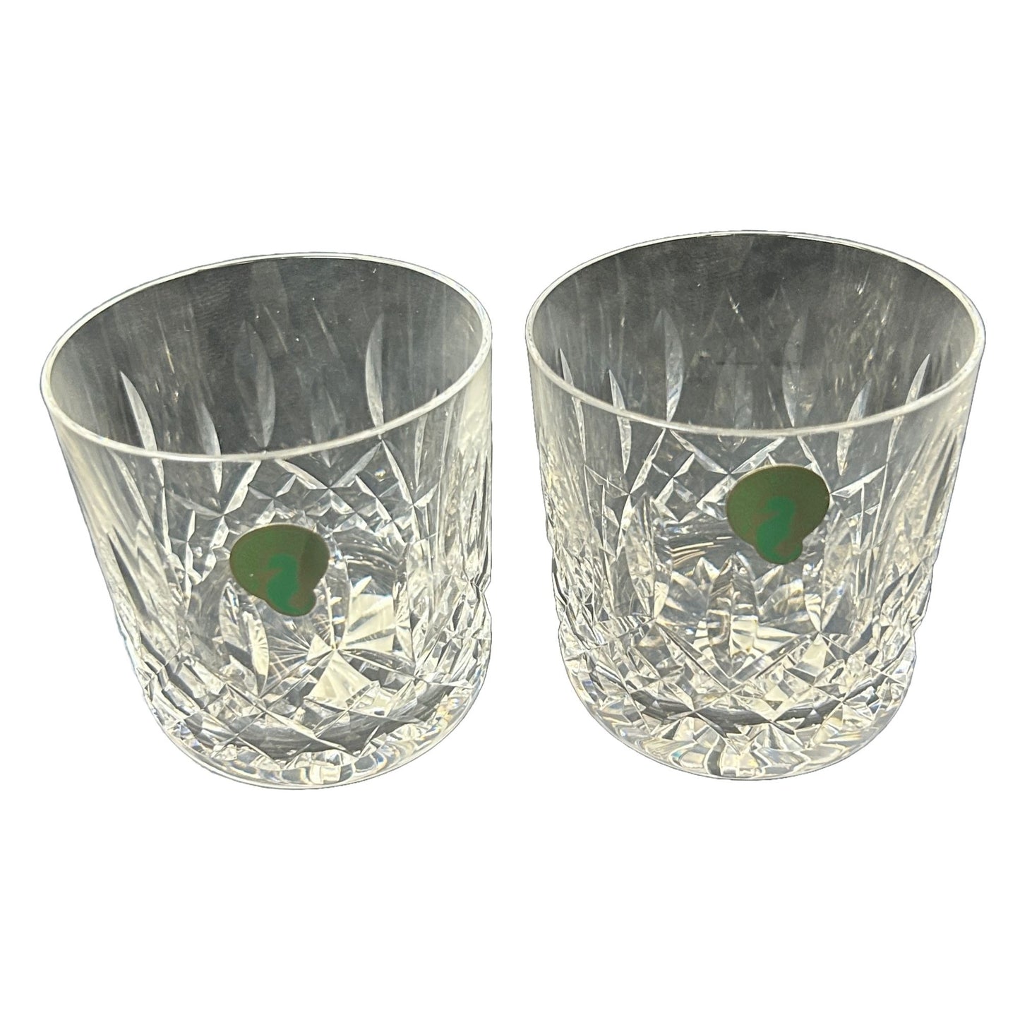 2 Waterford Lead Crystal LISMORE 9oz TUMBLERS 6003182300