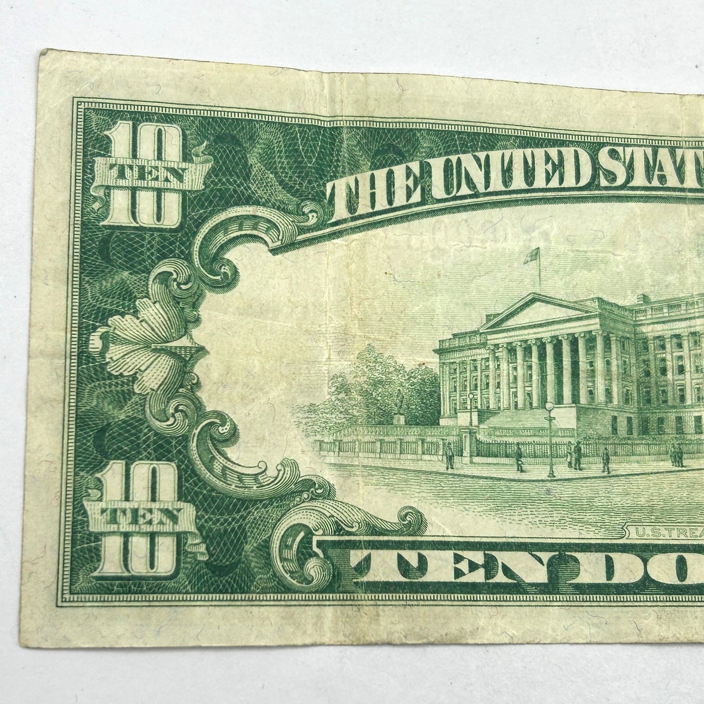 Series of 1929 $10 FRN G-Chicago, Brown Seal, Circ VF