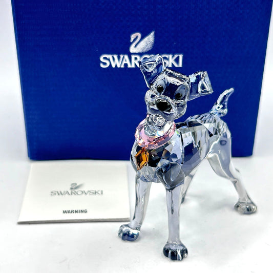 Swarovski Disney Tramp 1090823 - Lady & Tramp - Mint in Original Box + CoA