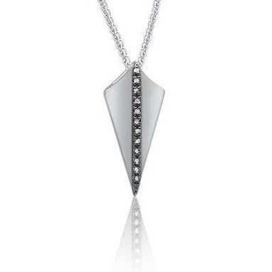 Universe Fine Jewelry MARVEL Black Panther -18" Pendant Necklace Sterling Silver
