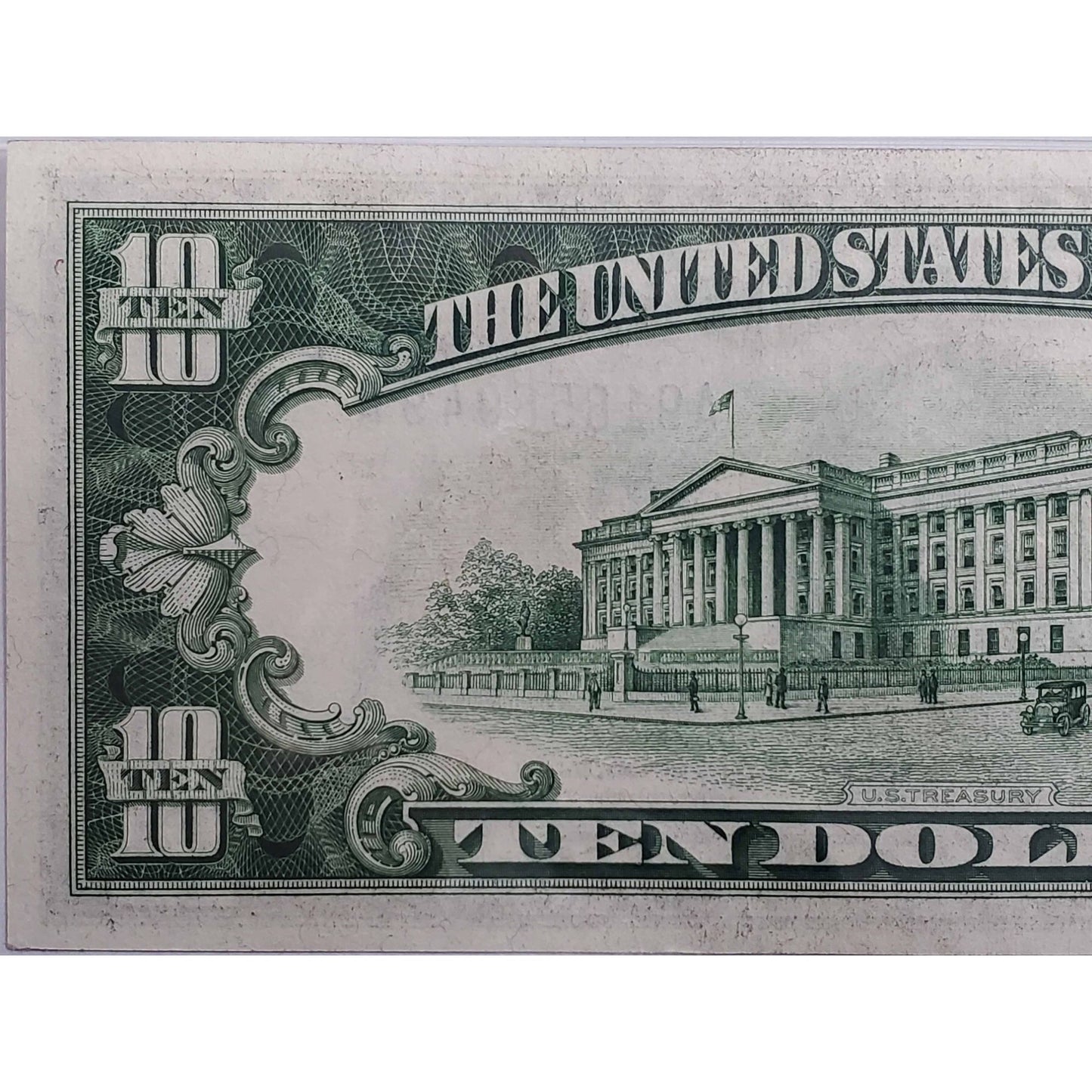 1934 $10 Silver Certificate WWII North Africa #A91856049A PMG 58 Choice Uncirc