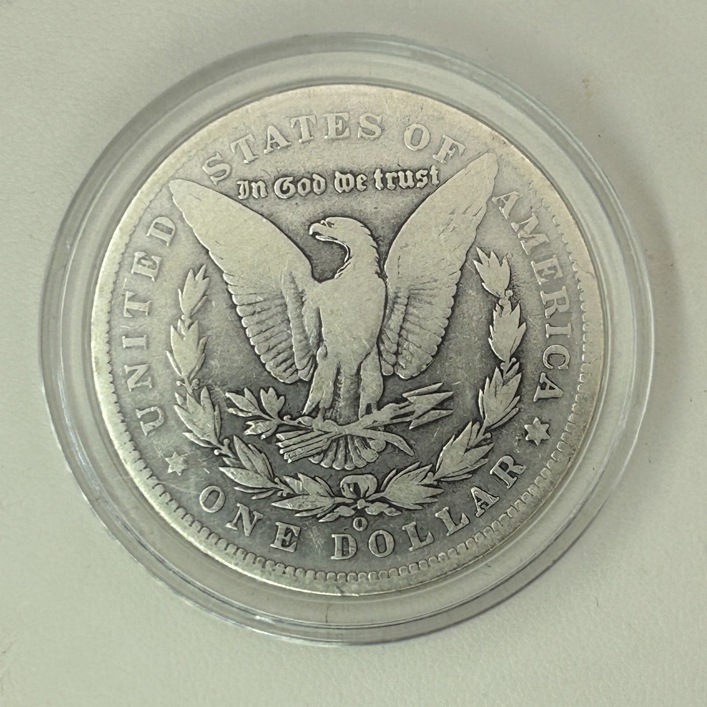 1889 Morgan Dollar AG/G (cleaned) 90% Silver $1 US Coin Collectible - O