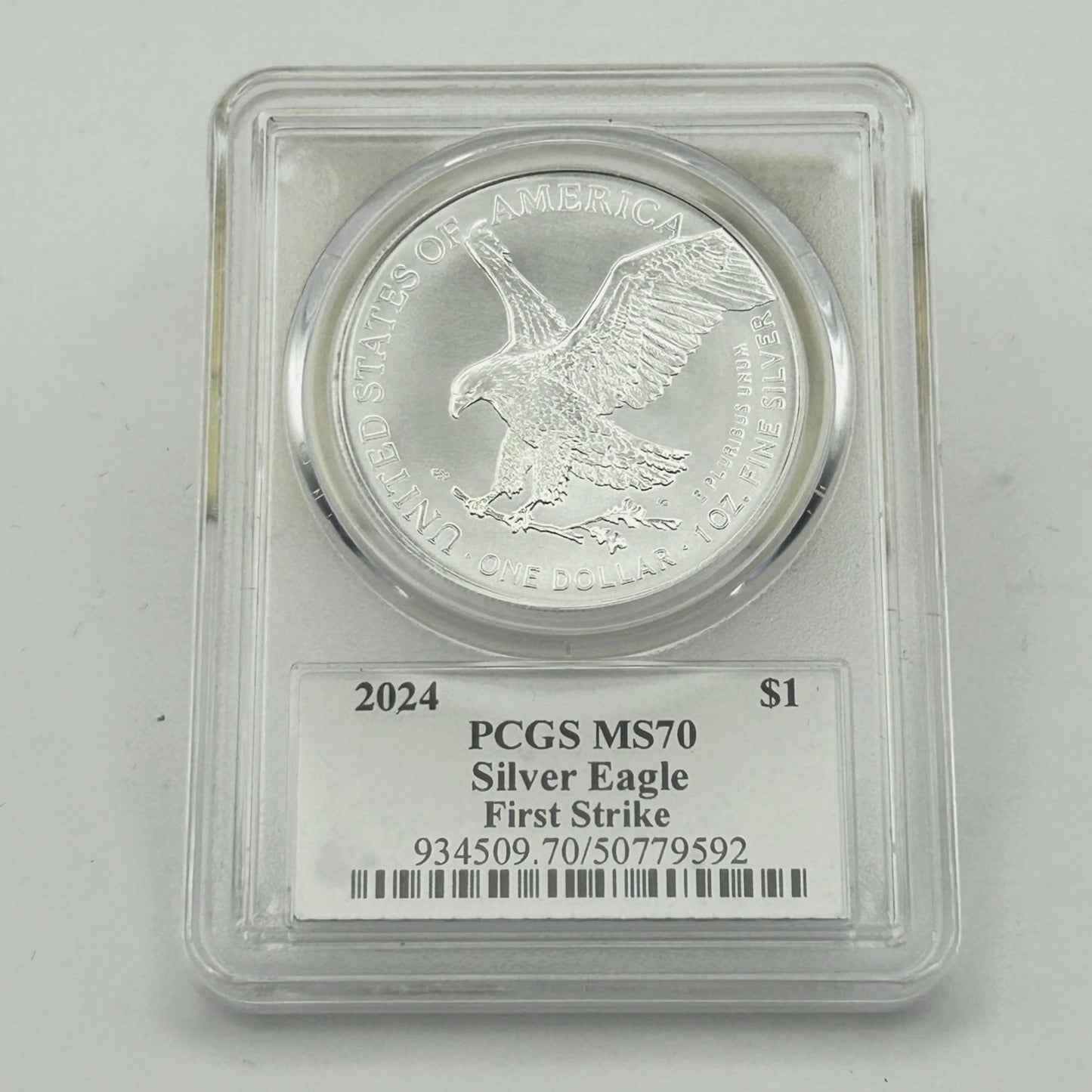 2024-W Silver American Eagle - PCGS MS70 - First Strike