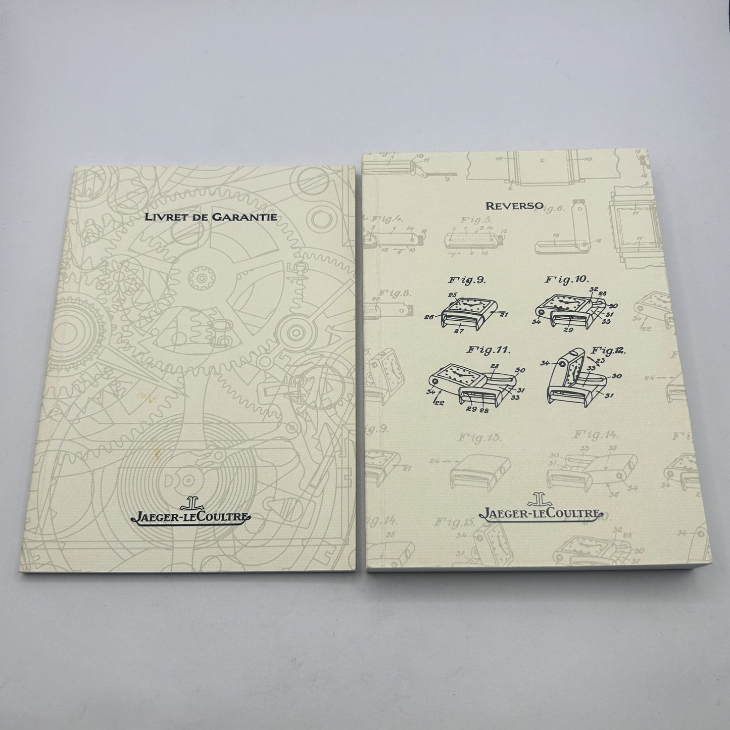 Jaeger Lecoultre Reverso Watch Full Set Certificate Warranty Booklet Authentic