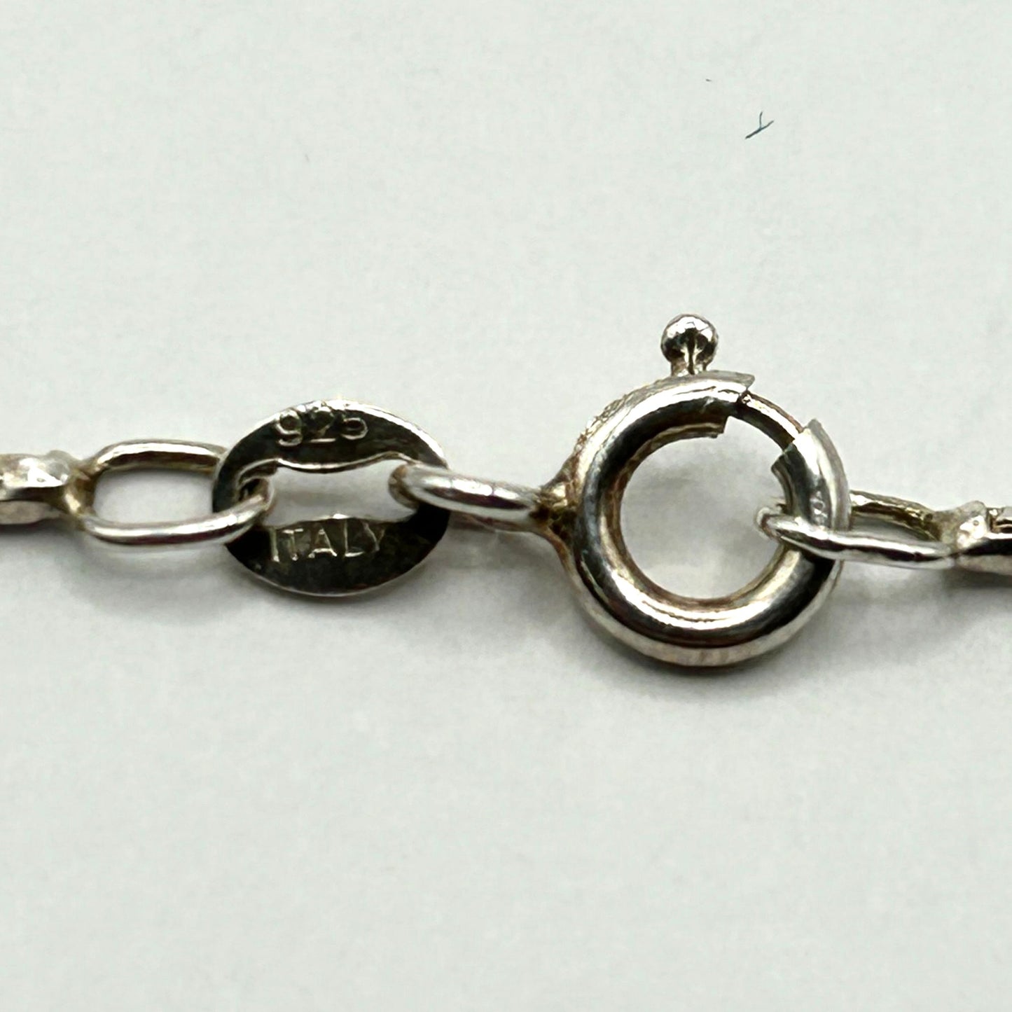 925 Sterling Silver Luck Dragon 20" Pendant Necklace