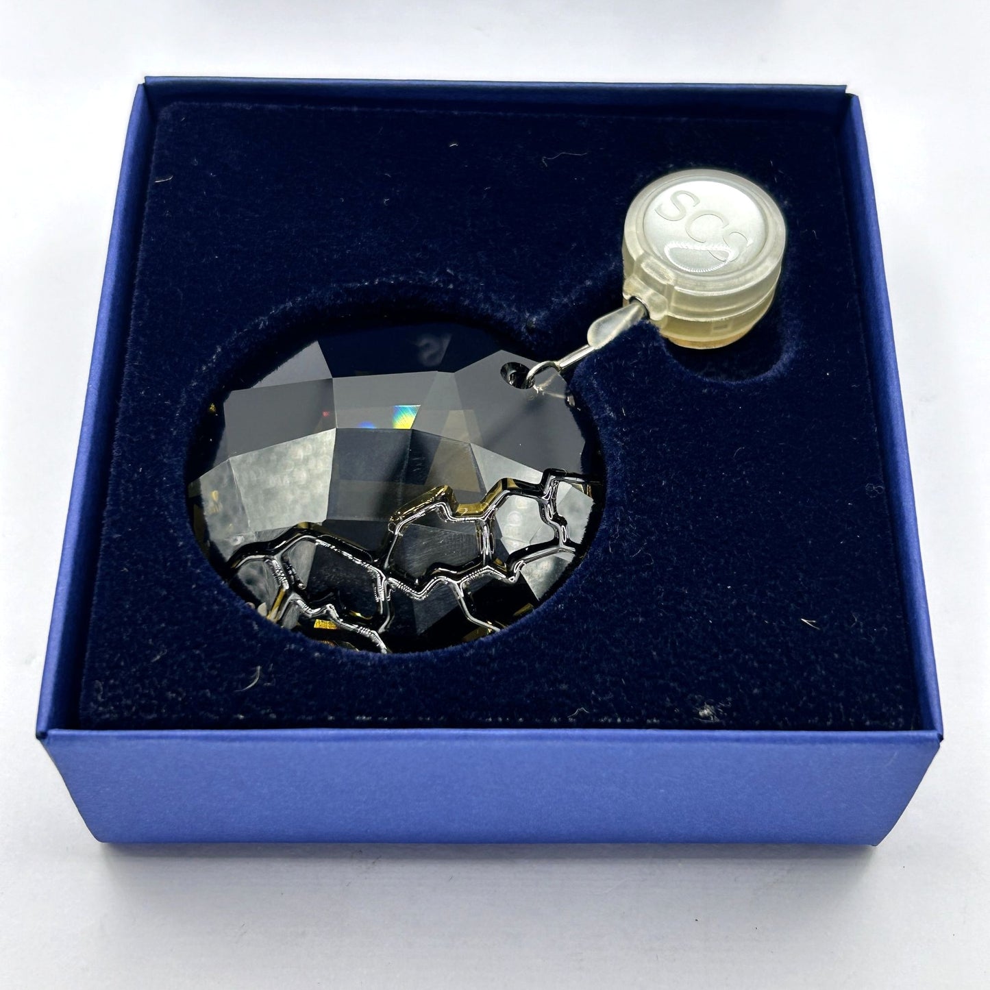 Swarovski Crystal 2010 SCS 1003284 Earth Window Ornament In Box With Certificate