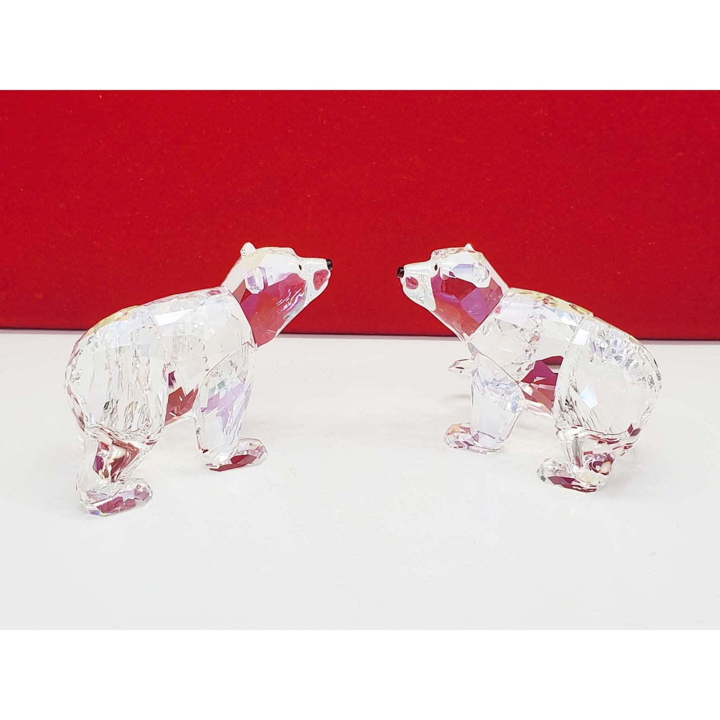 Swarovski Crystal #1079156 2011 Polar Bear Cubs Crystal Moonlight