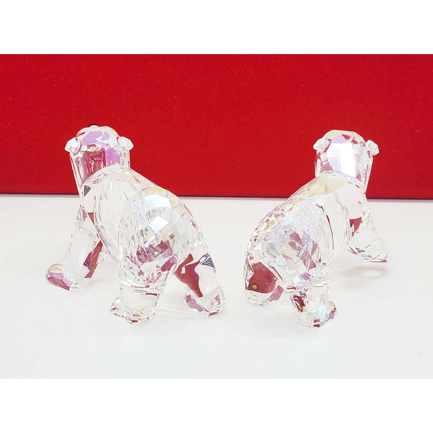 Swarovski Crystal #1079156 2011 Polar Bear Cubs Crystal Moonlight