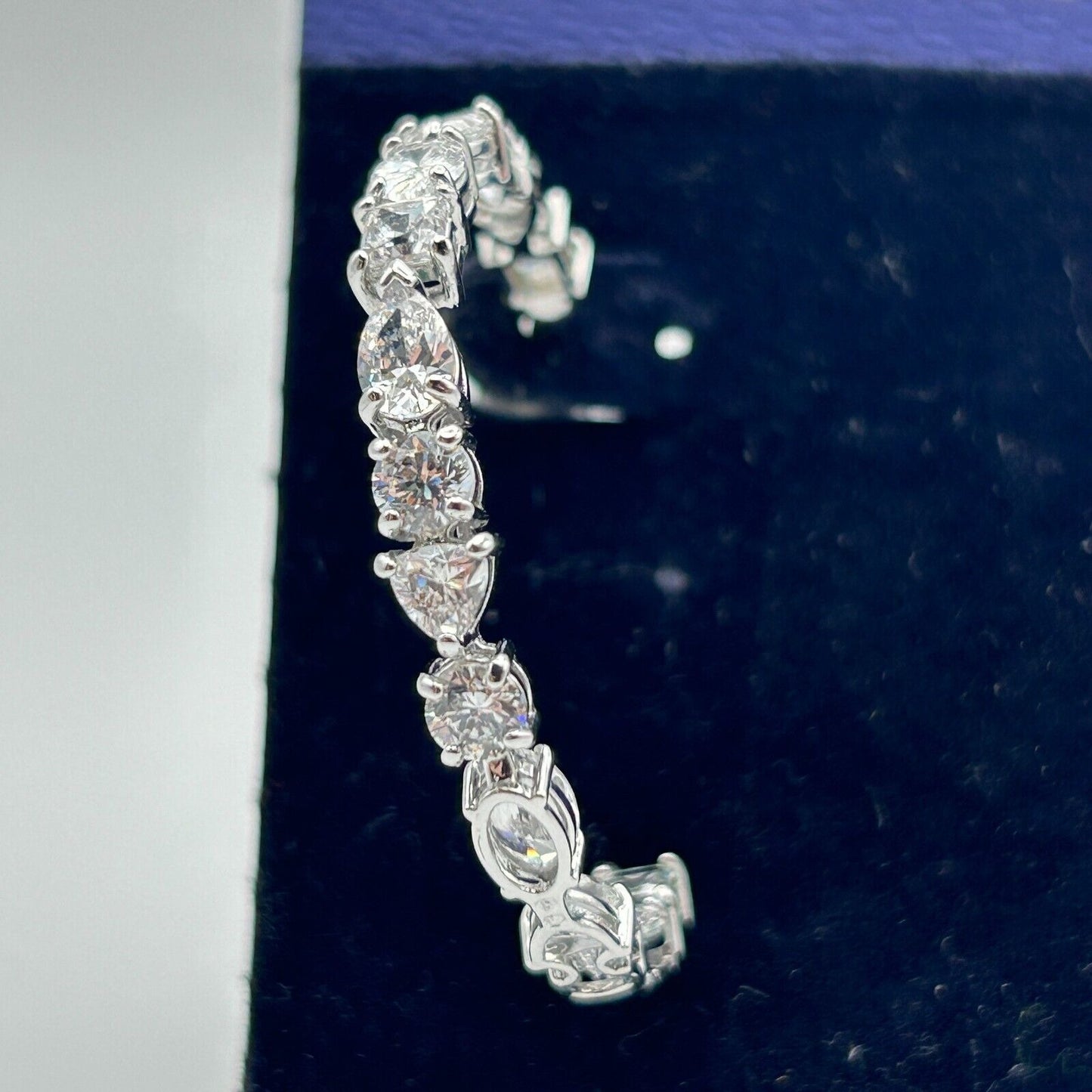 Swarovski Tennis Deluxe Hoop Earrings