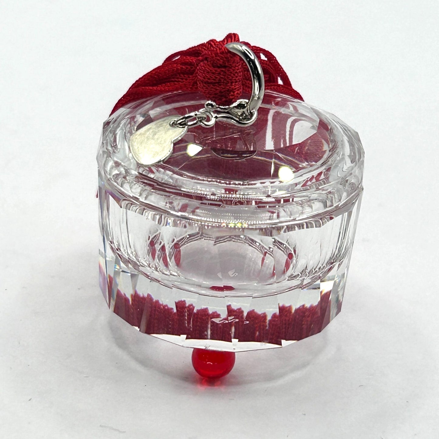 Swarovski Crystal 278832 Love Jewelry Box Complete In Box With Certificate