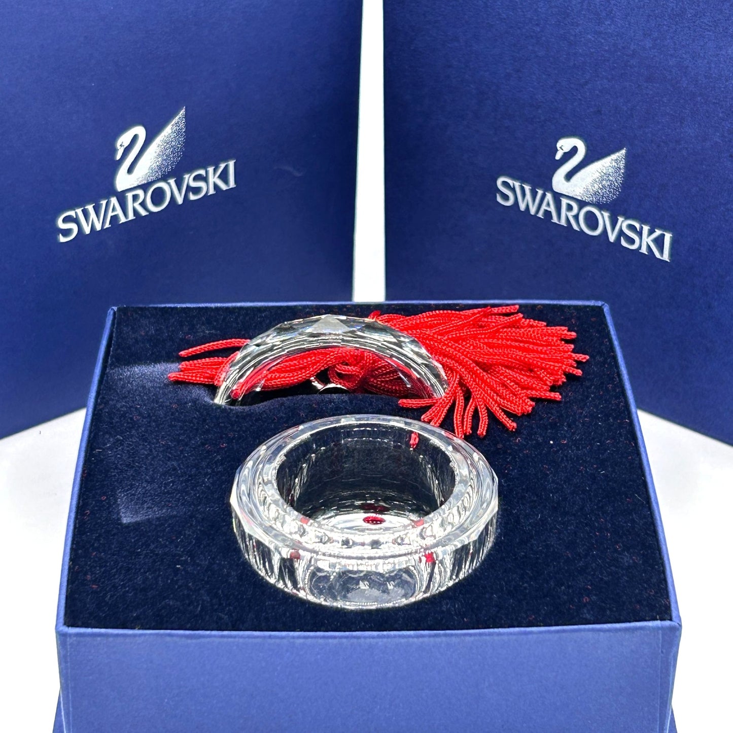 Swarovski Crystal 278832 Love Jewelry Box Complete In Box With Certificate