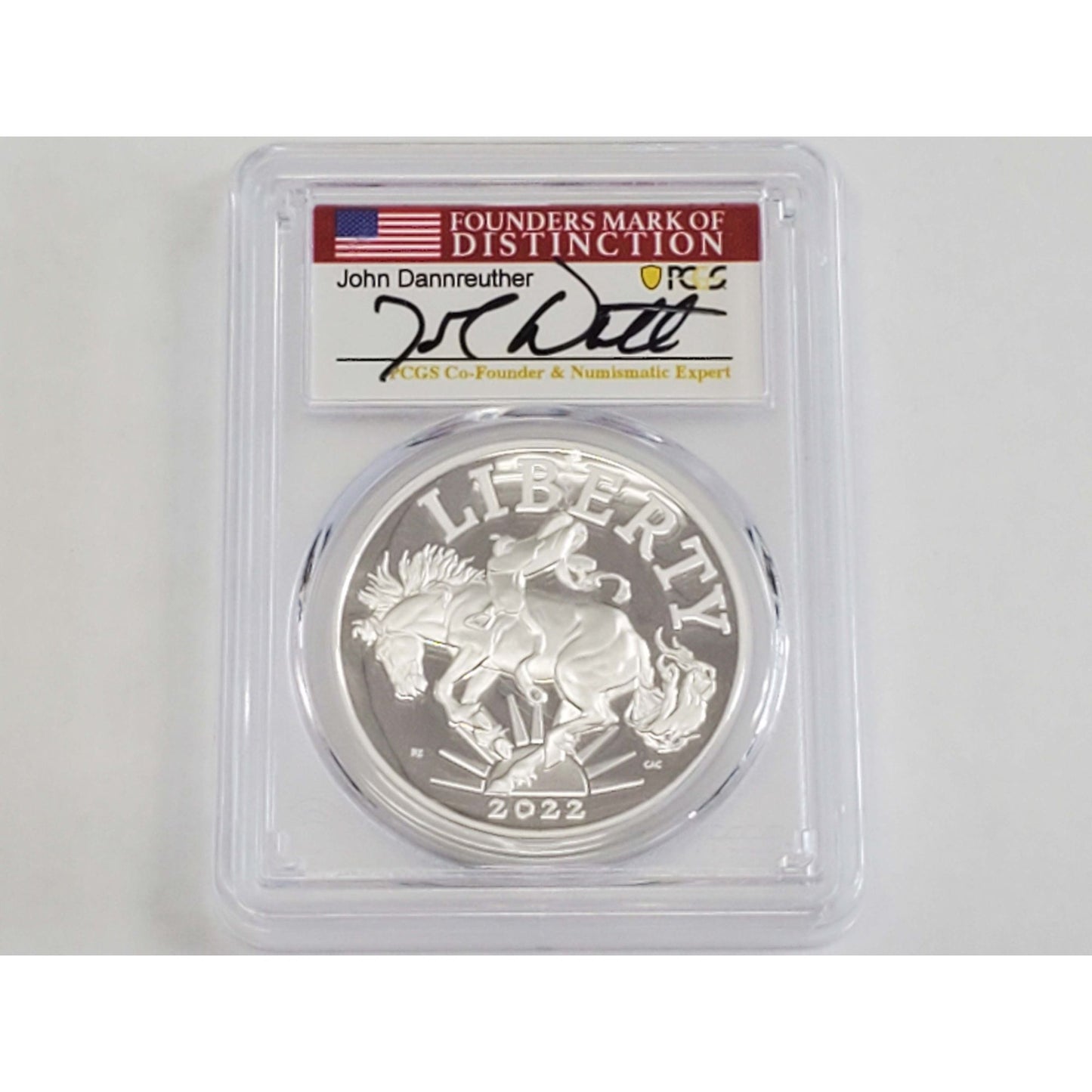 2022-P 1 oz American Liberty Silver Medal Proof PCGS PR70DCAM