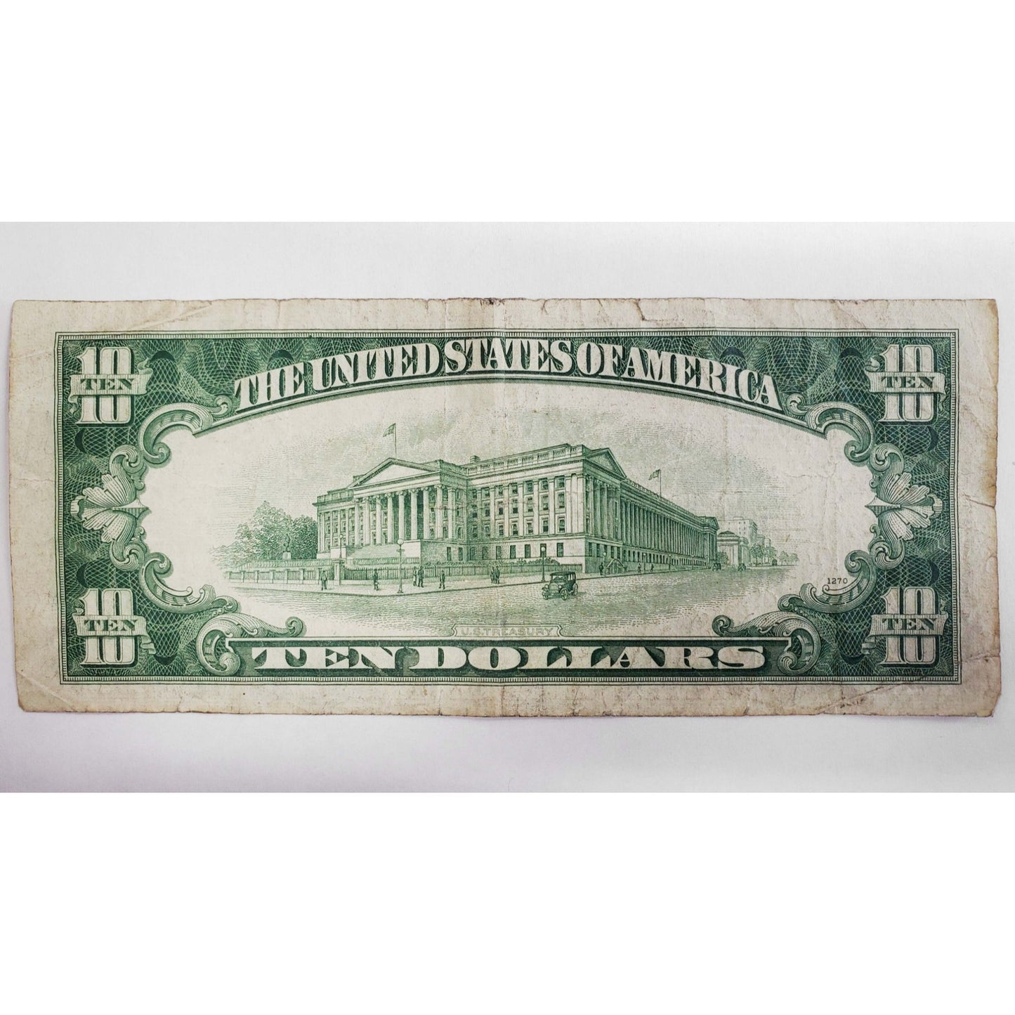 1950 $10 Federal Reserve Star Note Chicago #G01027629