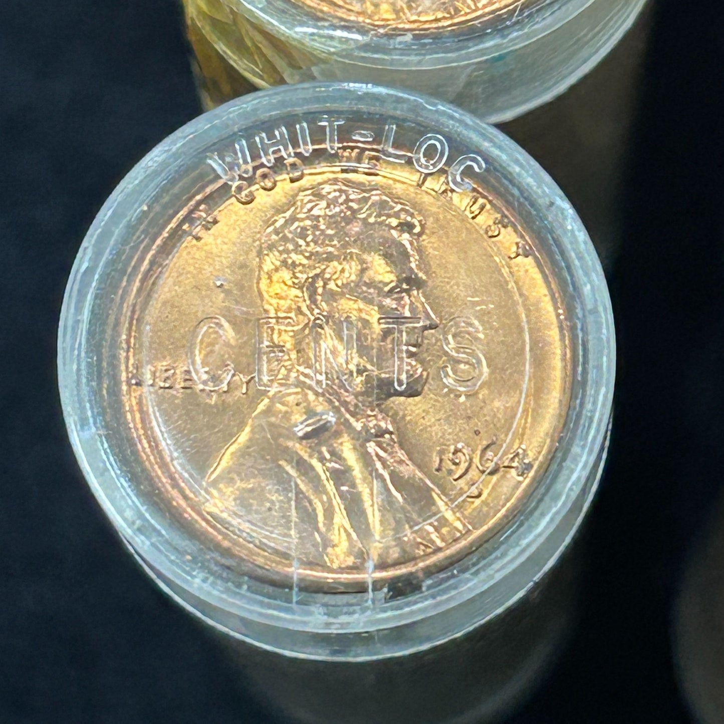 LOT OF 42 1964-P/D, 1967-P, 1968-D Rolls of BU Uncirculated Lincoln Pennies