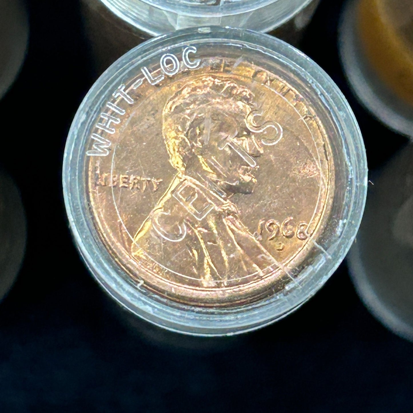 LOT OF 42 1964-P/D, 1967-P, 1968-D Rolls of BU Uncirculated Lincoln Pennies