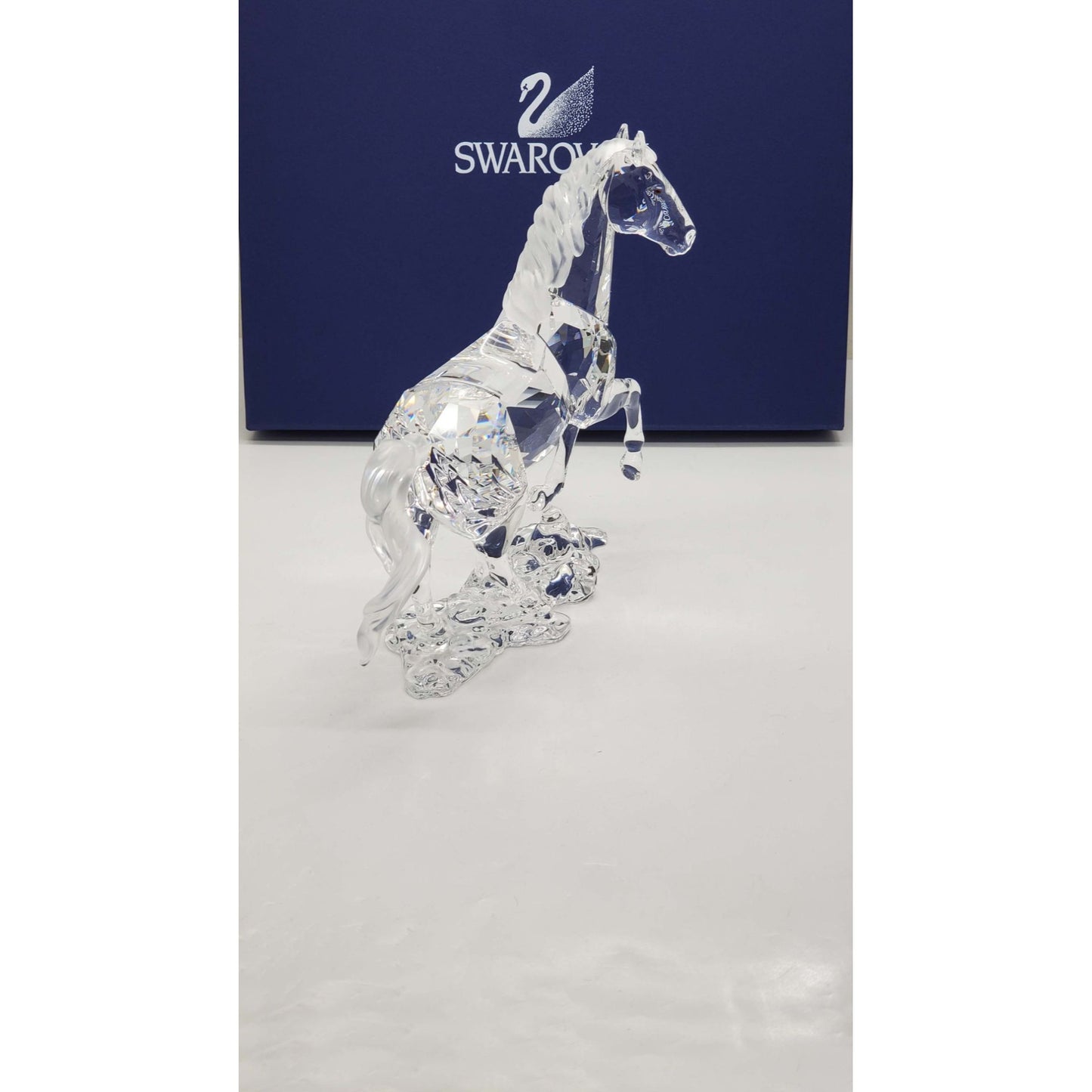 Swarovski Crystal #0898508 "Stallion" Horse Figurine with Original Box & COA