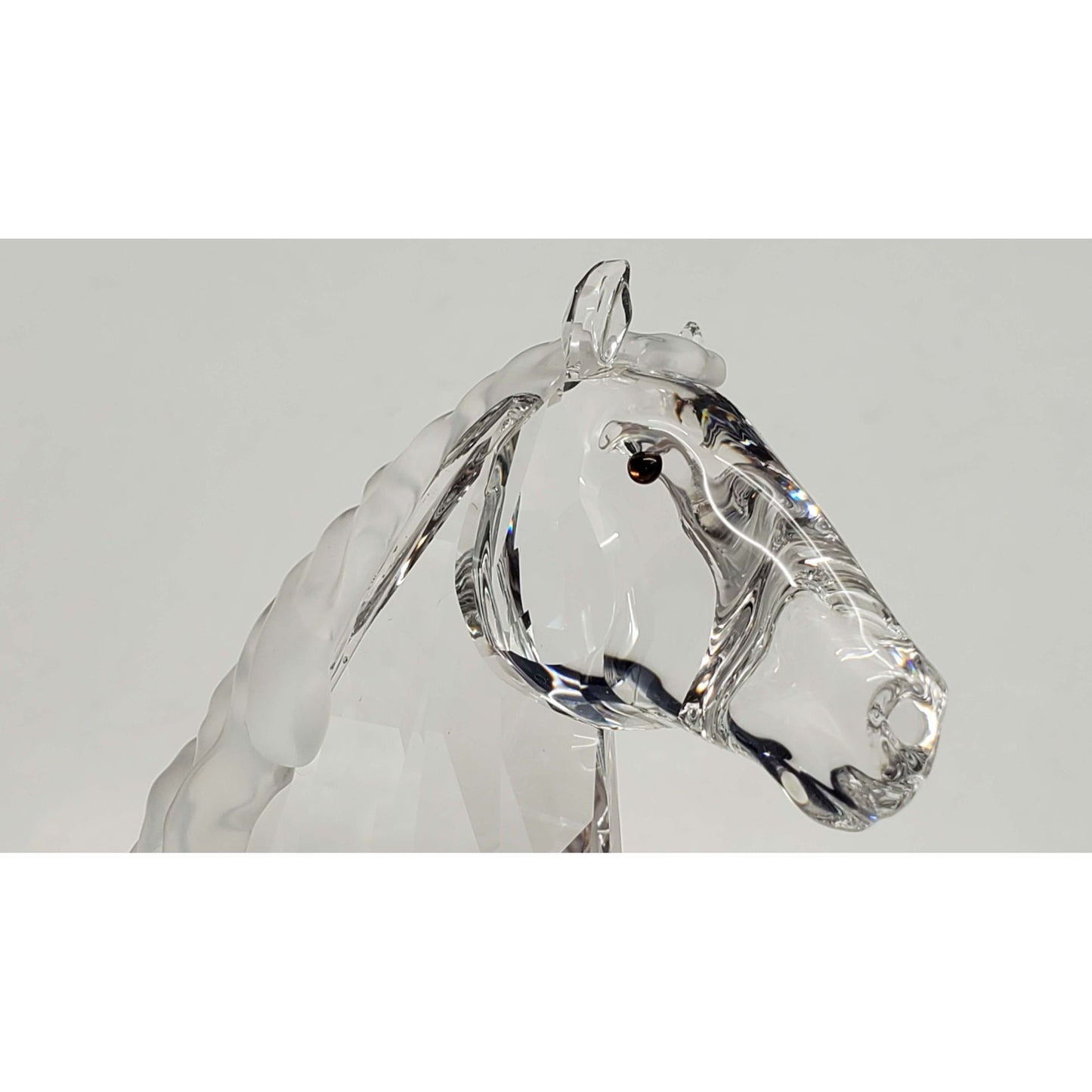 Swarovski Crystal #0898508 "Stallion" Horse Figurine with Original Box & COA