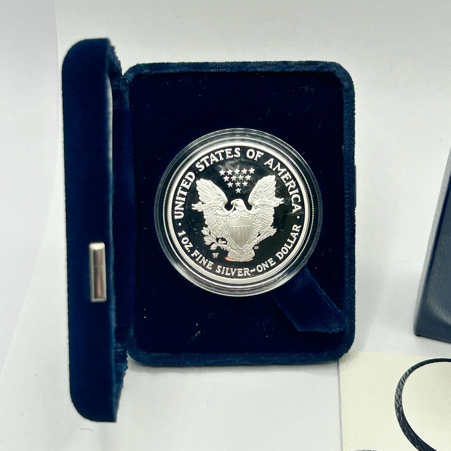 2005-W Westpoint Proof Silver American Eagle Dollar Coin OGP & COA