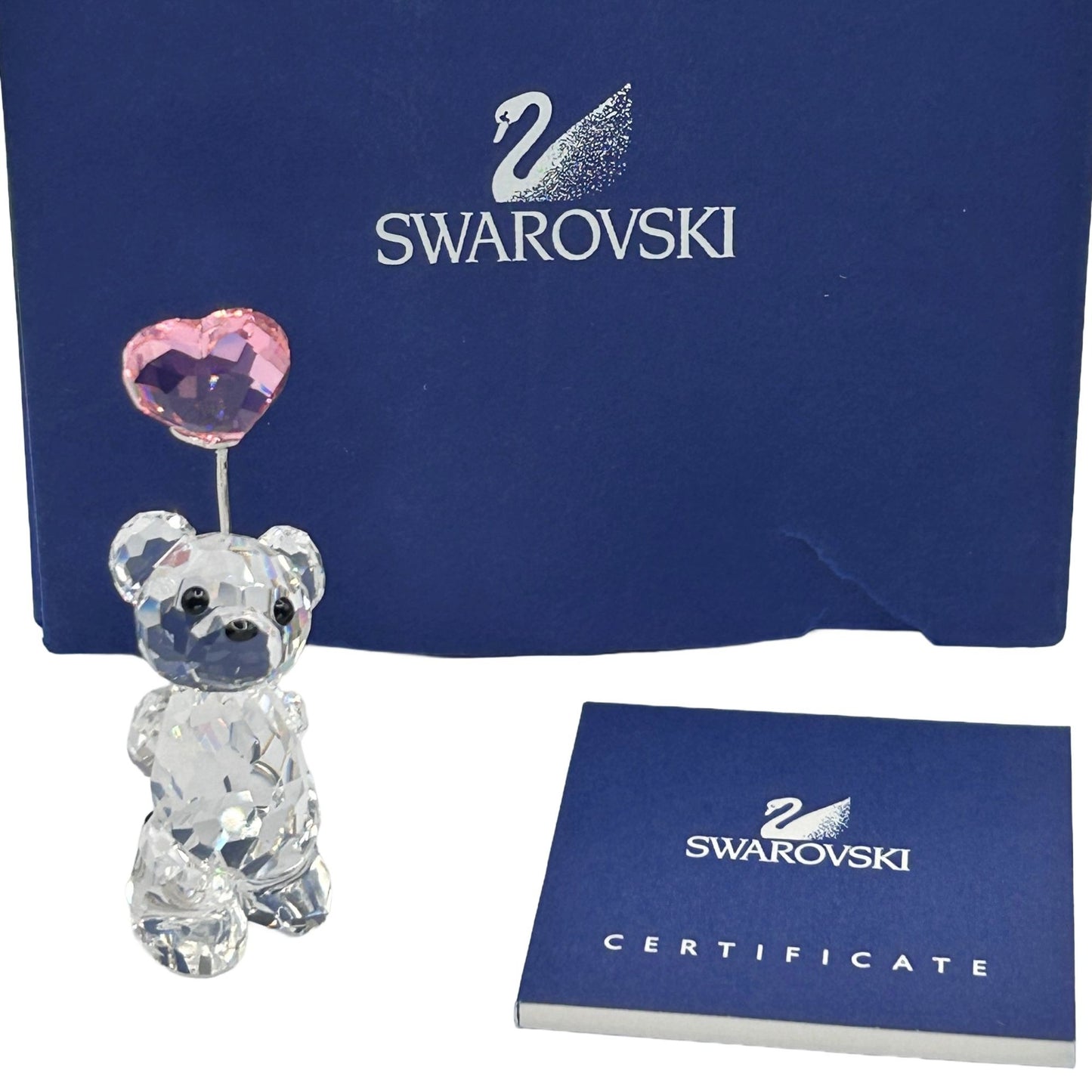 Swarovski Crystal 842933 I Love You Kris Bear In Box With Certificate