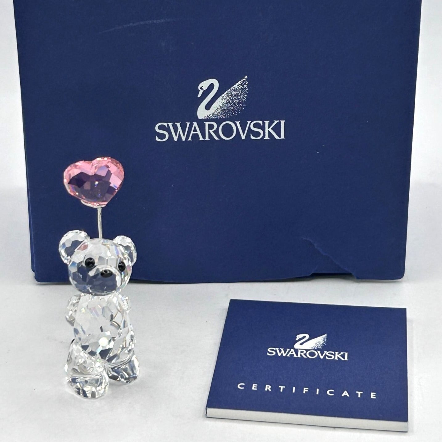 Swarovski Crystal 842933 I Love You Kris Bear In Box With Certificate