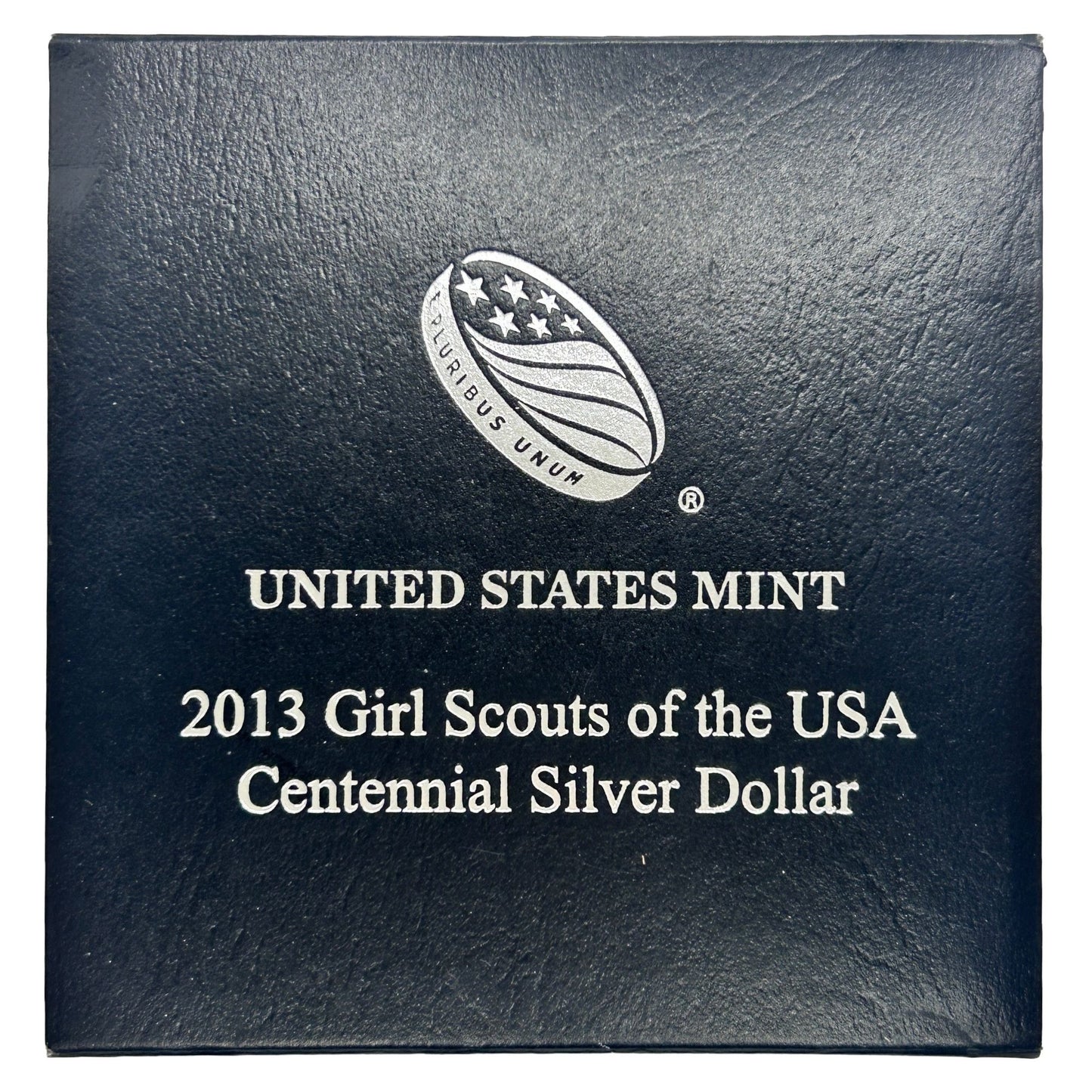 2013 W Girl Scouts Centennial PROOF Silver Dollar US Mint Coin with Box and COA